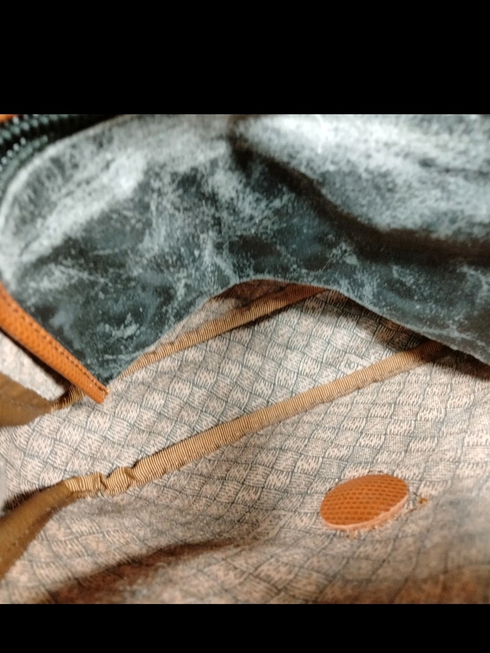 Bottega Veneta Black Mini Backpack with Brown Trim - Picture 8 of 9